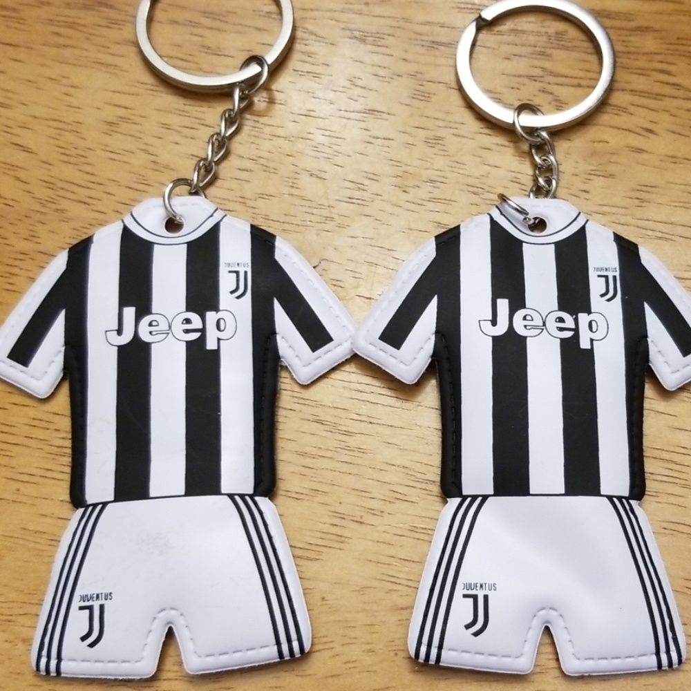 Jeep soccer keychains. Set of 2